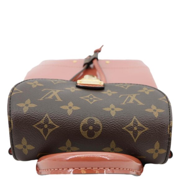 Louis Vuitton  Hot Springs Patent Monogram Backpack Rose Pink - Picture 4 of 13